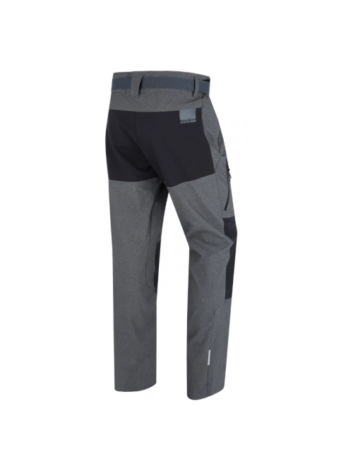 Pantalones Husky para exteriores Klass M W22-pantalones de senderismo softshell elásticos-Negro