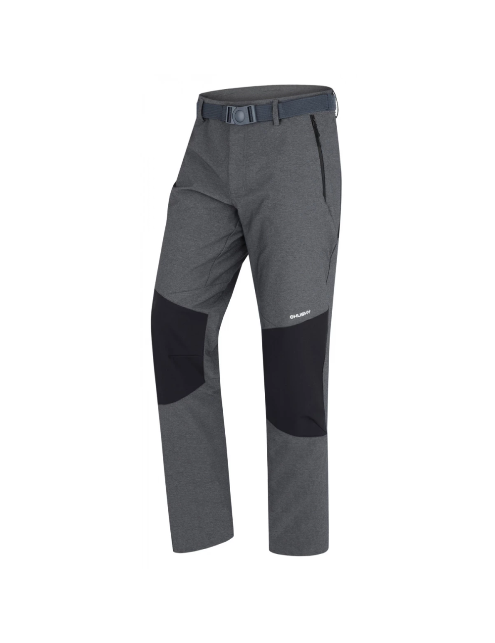 Husky Outdoorhose Klass M W22-Softshell-Wanderhose mit Stretch-Schwarz