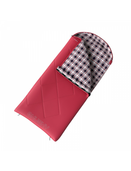 Saco de dormir husky para mujer manta modelo Groty -5°C 200 x 85 cm - Rosa