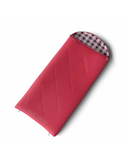 Saco de dormir husky para mujer manta modelo Groty -5°C 200 x 85 cm - Rosa