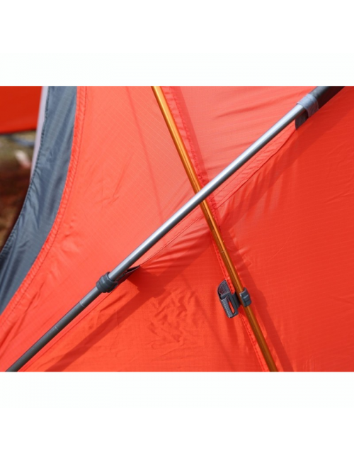 Hannah Outdoor Rider 2-leichtes Zelt - 2 Personen - orange-rot