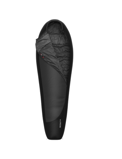 Saco de dormir para momias al aire libre Hannah Scout 120 links II 195 cm -9°C-Gris