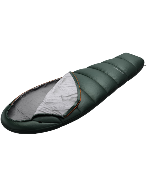 Hannah outdoor mummia sacco a pelo Joffre 80 Scarab 1°C-Verde