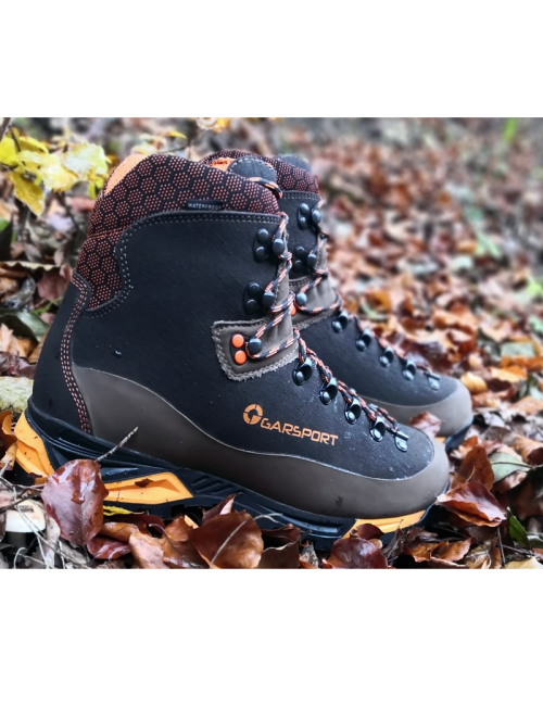 Scarpe da trekking Garsport Deer EVO WP-Marrone con Arancio