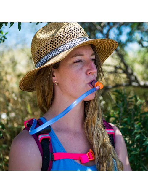 Sistema de hidratación Widepac Source Drinking System-2L-azul transparente