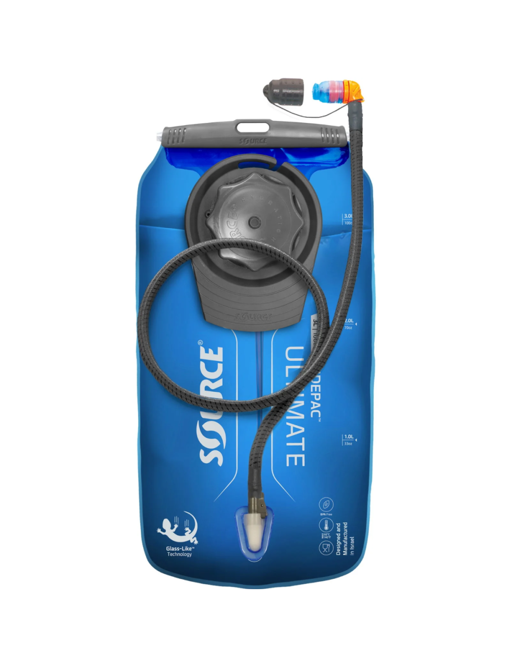 Datenblatt für Source Trinksystem Widepac Ultimate 23 - 3L- Alpinblau