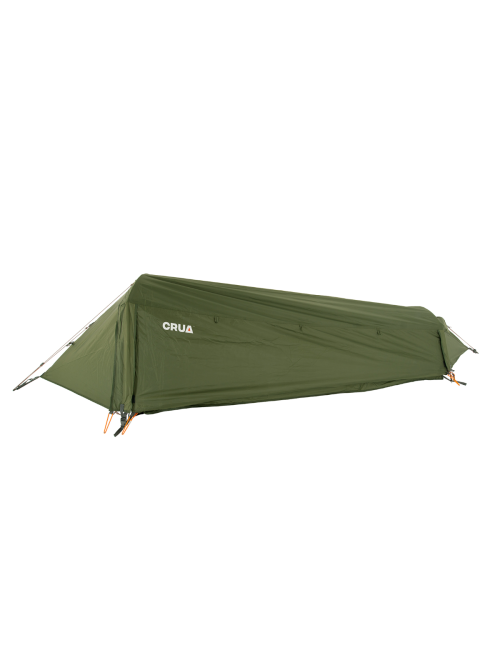 Crua outdoors Hybrid-kompaktes Schutzzelt Biwakzelt - 1 Person - Grün