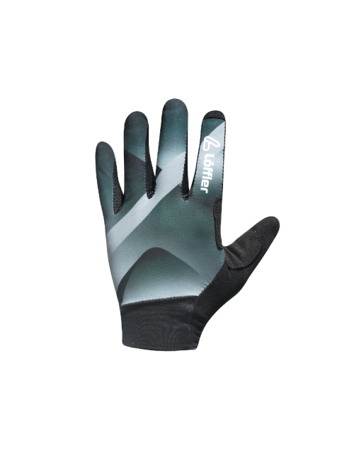 Gants Loeffler Gants de vélo à Doigts Complets-noir