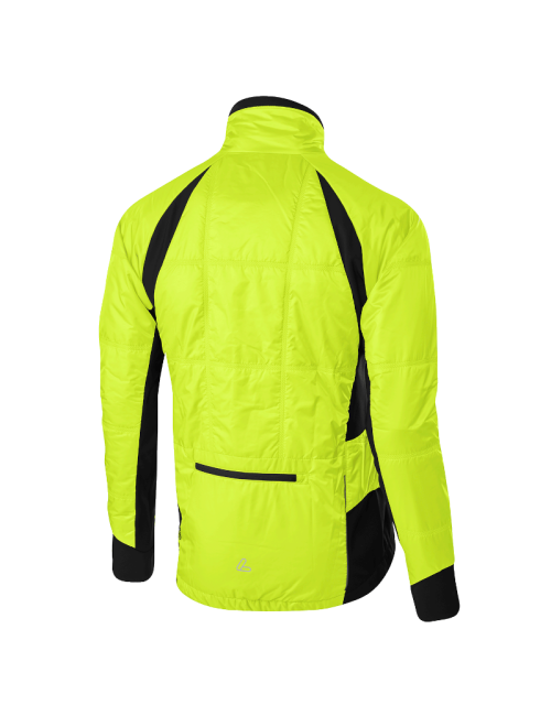 Chaqueta de ciclismo Loeffler de manga larga Chaqueta ISO para bicicleta M Hotbond ® PL60-Neón