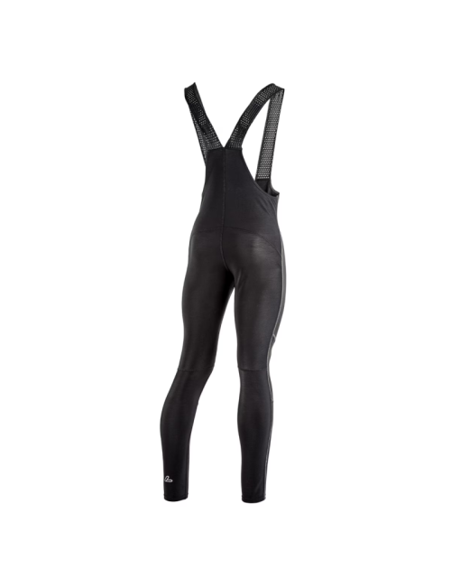 Löffler Radhose lang M Trägerhose WS ohne Sitzpolster für Herren - Schwarz
