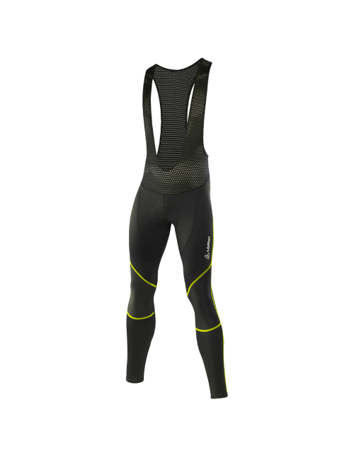 Loeffler cuissard long M Bike Bib Tights WS Coupe-vent élastique pour Homme-Noir