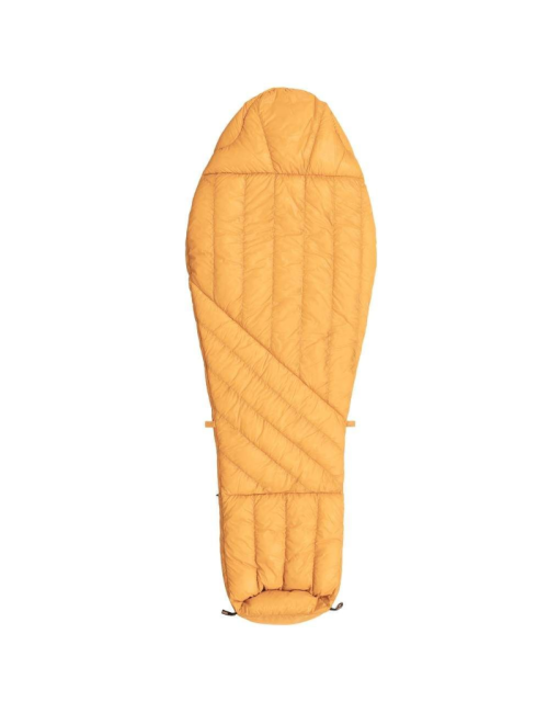 Turbat sac de couchage momie Ultar avec fermeture à glissière incurvée -21°C-Jaune