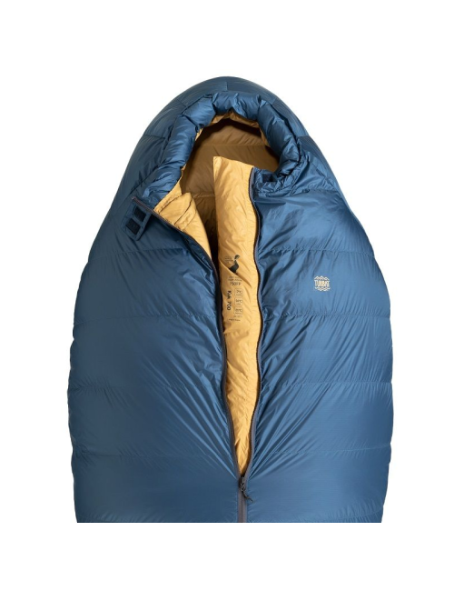 Saco de dormir Turbat momia plumón Kuk 700 Legion Azul -35°C-Azul