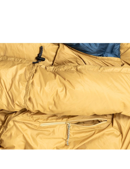 Saco de dormir Turbat momia plumón Kuk 700 Legion Azul -35°C-Azul