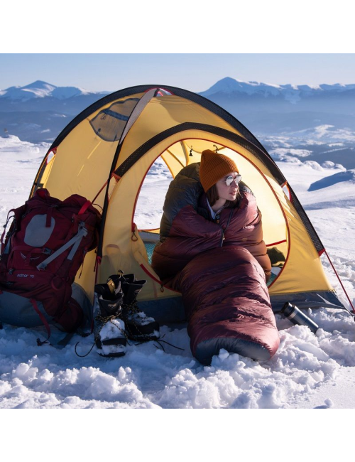 Saco de dormir Turbat momia plumón Kuk 700 Legion Azul -35°C-Azul