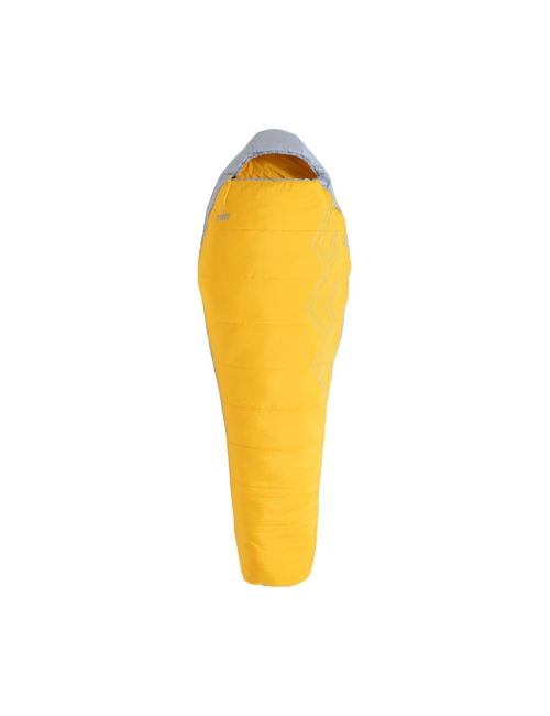 Turbat Mumienschlafsack Tourer Sommer Gold Fusion-Morgenblau -6°C-Gelb