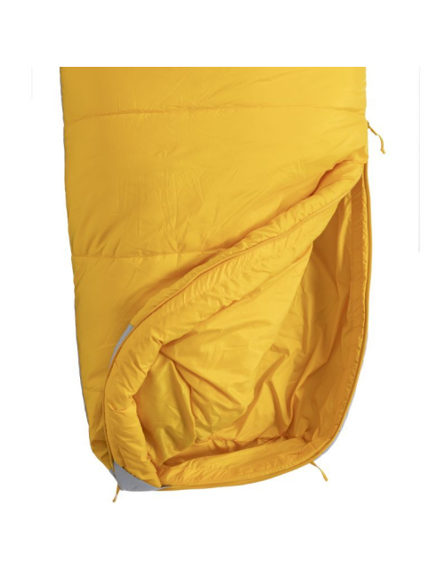 Turbat Mumienschlafsack Tourer Sommer Gold Fusion-Morgenblau -6°C-Gelb