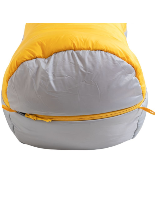 Turbat Mumienschlafsack Tourer Sommer Gold Fusion-Morgenblau -6°C-Gelb