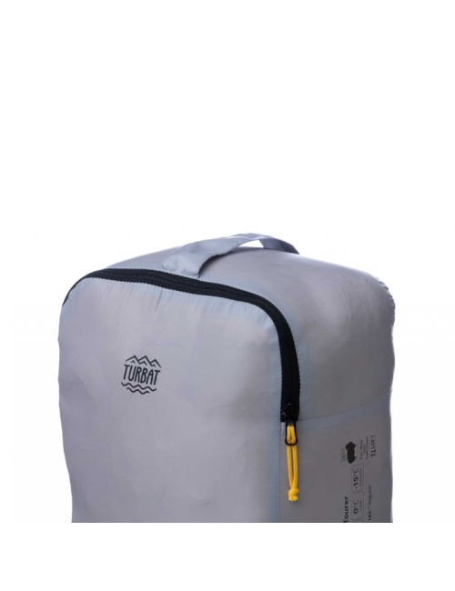 Saco de dormir Turbat momia Tourer Gold Fusion - Azul Amanecer -15°C-Amarillo