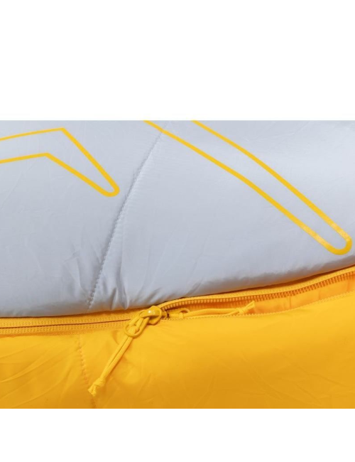 Turbat Mumienschlafsack Tourer Gold Fusion-Morgenblau -15°C - Gelb