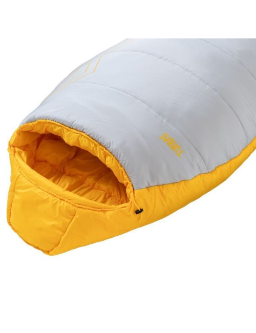 Turbat Mumienschlafsack Tourer Gold Fusion-Morgenblau -15°C - Gelb