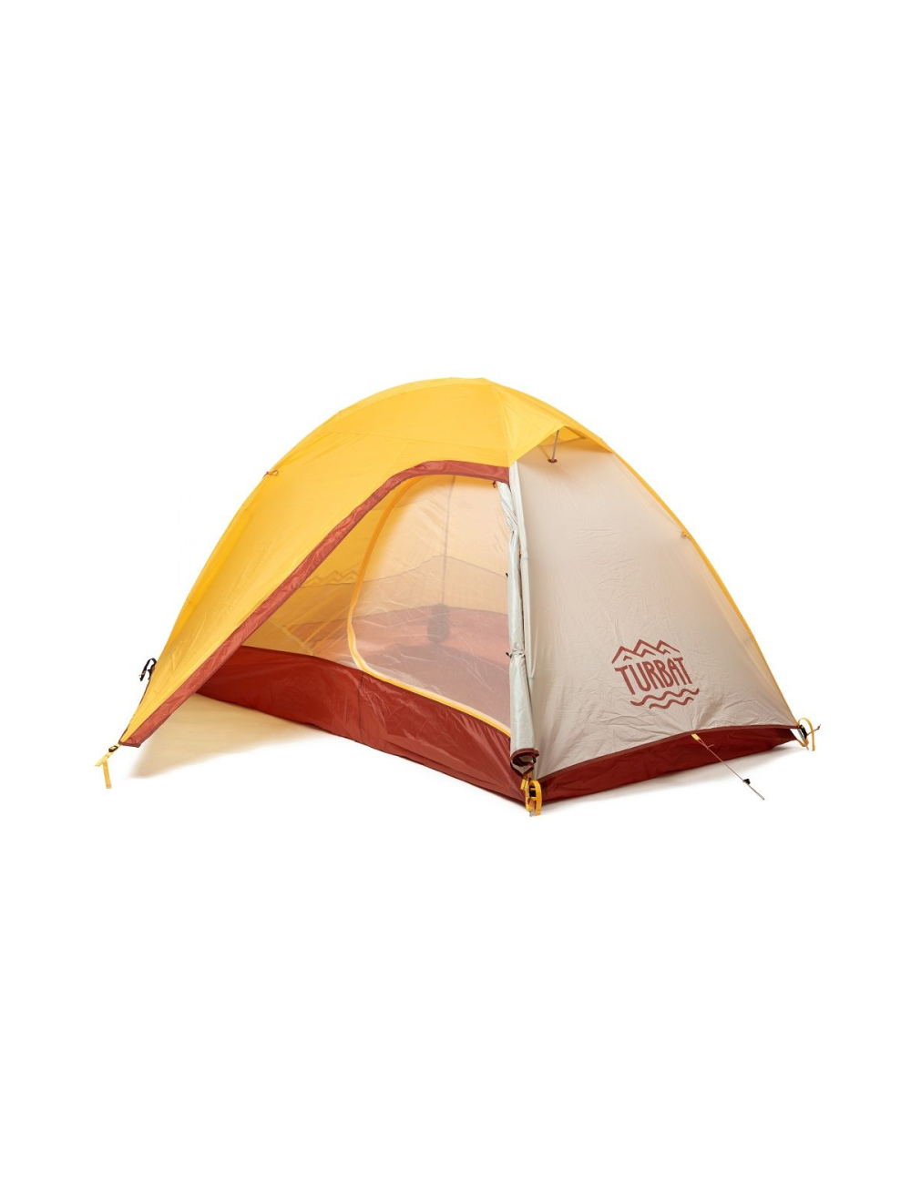 Turbat Borzhava 2 Alu - tenda leggera-2 persone-giallo