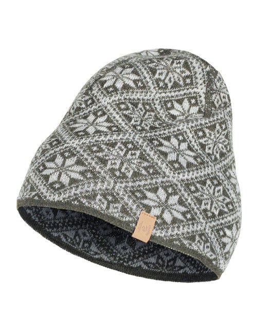 Ivanhoe knitted hat from wool Freya Loden Green - one Size - dark green