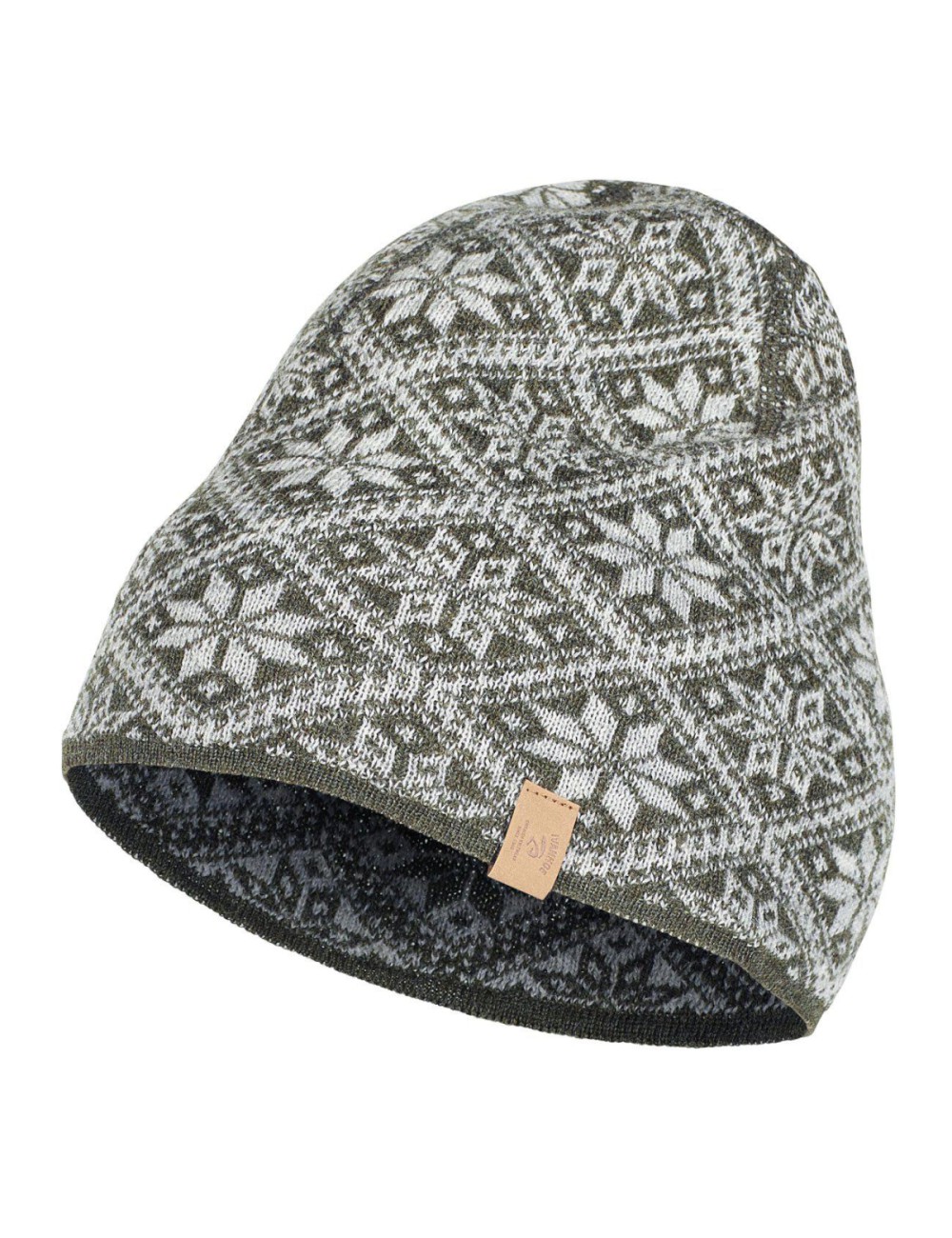 Ivanhoe gebreide muts van wol Freya Loden Green - One Size - Donker Groen