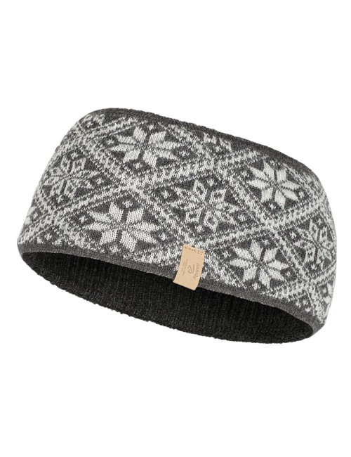 Ivanhoe knitted headband of wool Freya Graphite Marl - one Size - dark gray