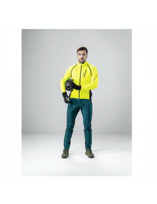 Loeffler cycling jacket long sleeve M Bike Zipp-off San Remo 2 WS-yellow