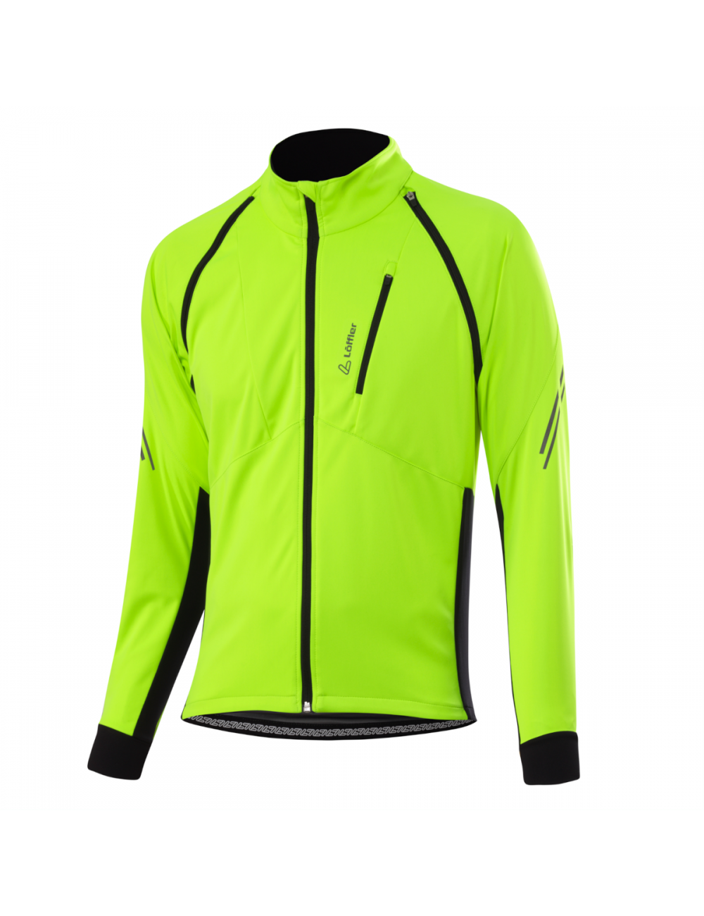 Löffler Radjacke Langarm M Bike Zipp-off San Remo 2 WS-gelb