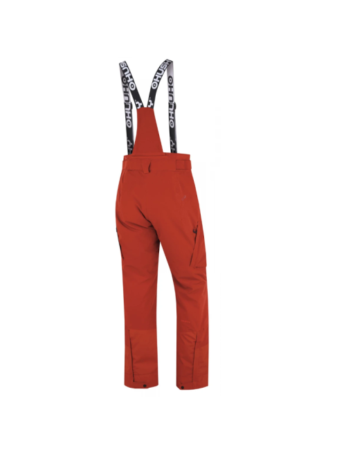 Husky ski pants for men Gilep M Stretch 15.000 membrane-dark orange
