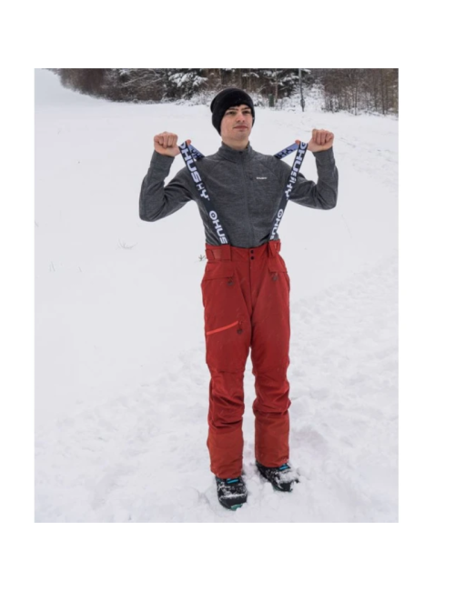 Husky Skihose für Herren Gilep M Stretch 15.000 Membran-dunkelorange
