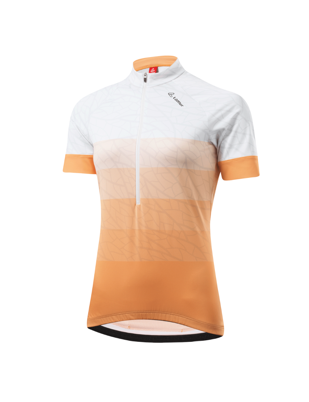 Loeffler manica corta ciclismo camicia w Bici Jersey HZ Vivace Vent Papaya-Arancione