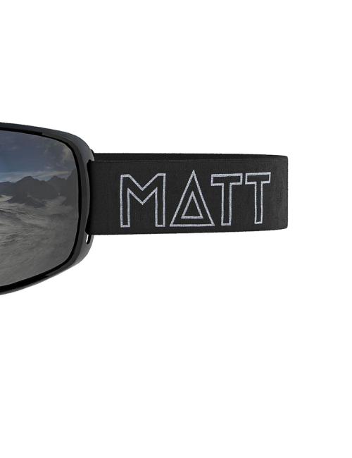 MATTE Skibrille Ski Kollektion compact-schwarz