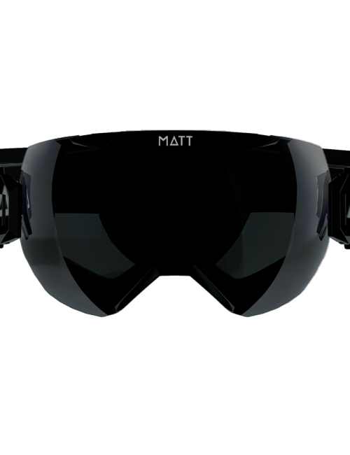 Gafas de esquí mate ski collection Synchro Detective (con 2 lentes) - negro