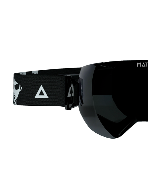 Masque de ski MAT collection ski Synchro Detective (avec 2 verres) - noir