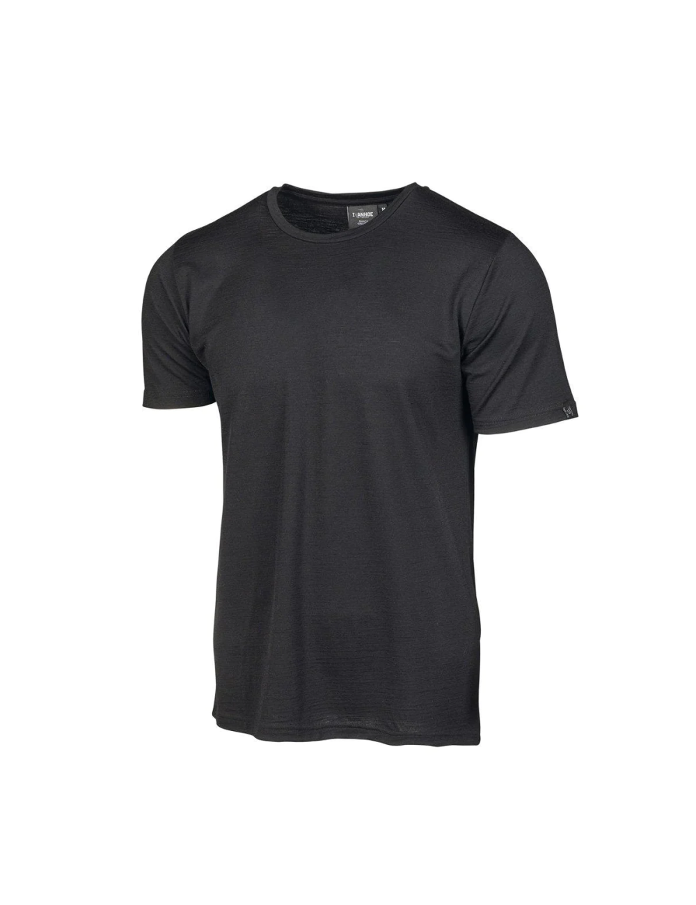 Ivanhoe T-shirt your Ceasar per uomo - 100% lana merino extra fine-nero