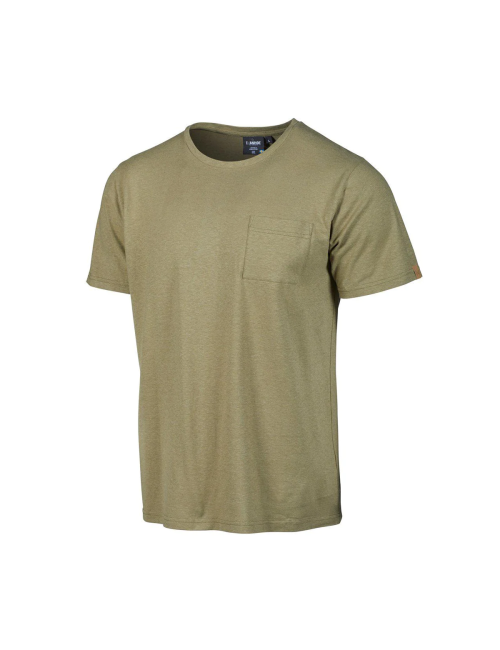 Ivanhoe T-shirt Gy Hobbe Herbe Séchée au chanvre pour homme-Coton Bio-Vert