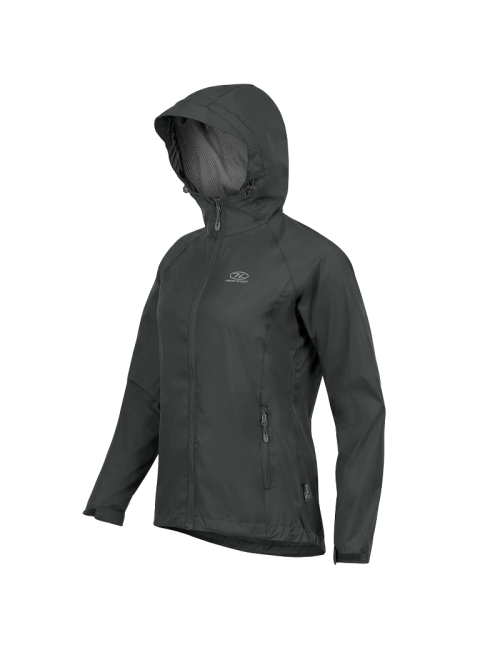 Highlander Herren Regenmantel Verstauen & mitnehmen Petrol-Blau
