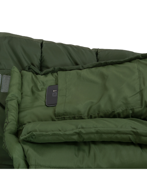 Sacco a pelo Mummia Highlander Phoenix Ember 250-3 stagionale-verde