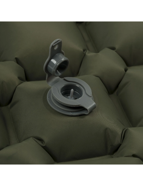 Tapis de couchage gonflable Highlander combinaison de sieste Primaloft® - Valeur R 2,4-Vert
