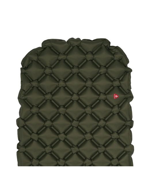 Colchoneta inflable para dormir Highlander traje de siesta Primaloft® - valor R 2.4-Verde