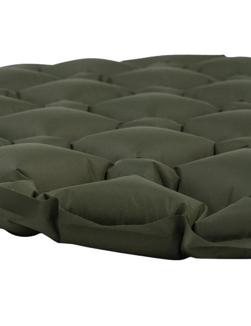 Colchoneta inflable para dormir Highlander traje de siesta Primaloft® - valor R 2.4-Verde