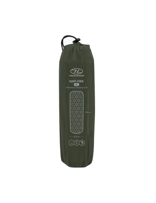 Traje de siesta inflable Highlander XL-R-value 1.5-Verde