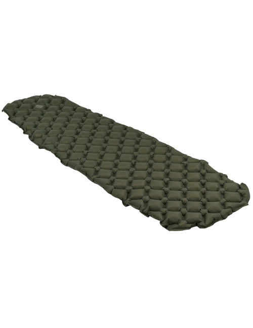 Highlander opblaasbare slaapmat NAP-PAK XL - R-waarde 1,5 - Groen