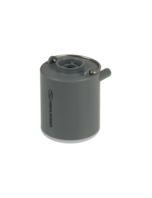 Highlander aufblasbare Luftmatratzenpumpe micro lightweight Wee Banshee-Grau