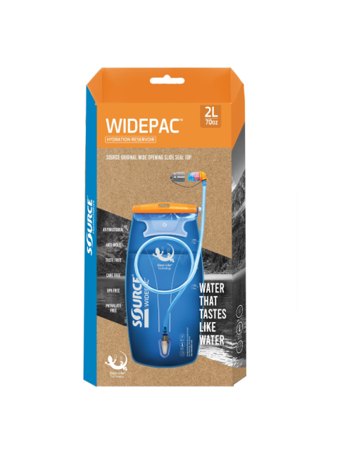 Source drinksysteem Widepac Hydration System 23 - 2L - Alpine Blauw