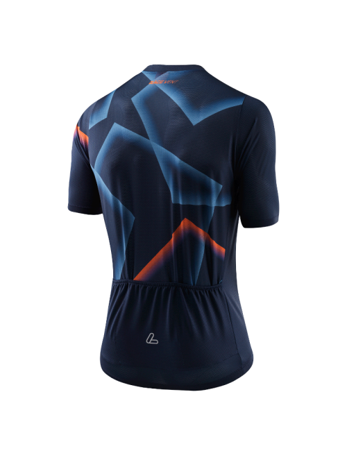 Löffler Kurzarm M Radtrikot FZ Penta Dunkelblau-Blau