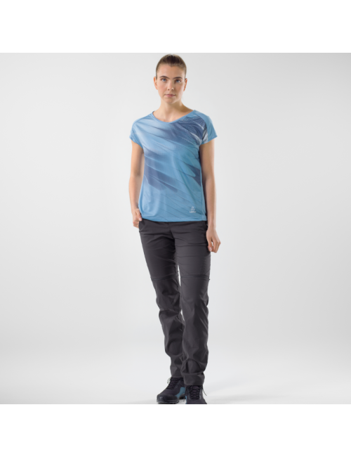 Loeffler zip-off pantaloni da trekking W Zip-off pantaloni da trekking Tapered CSL-Onyx